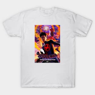 across the miles morales gwen poster T-Shirt